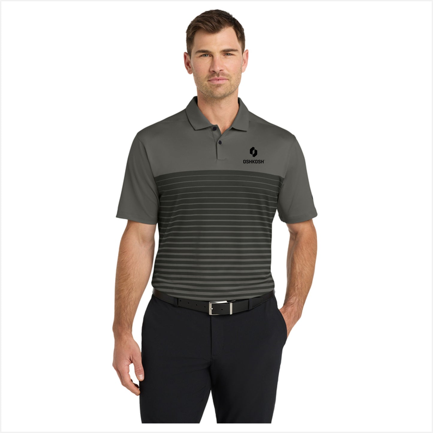 Men's Nike Dri-FIT Vapor Block Polo - Anthracite
