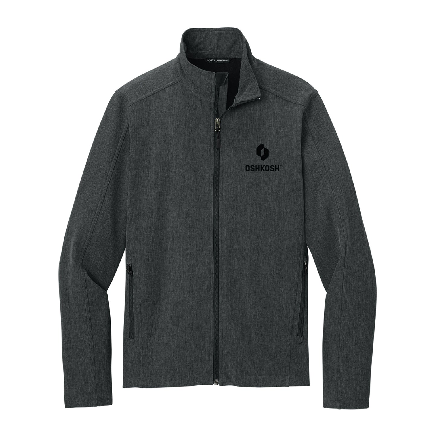 Men's Core Soft Shell Jacket - Black Charcoal Heather