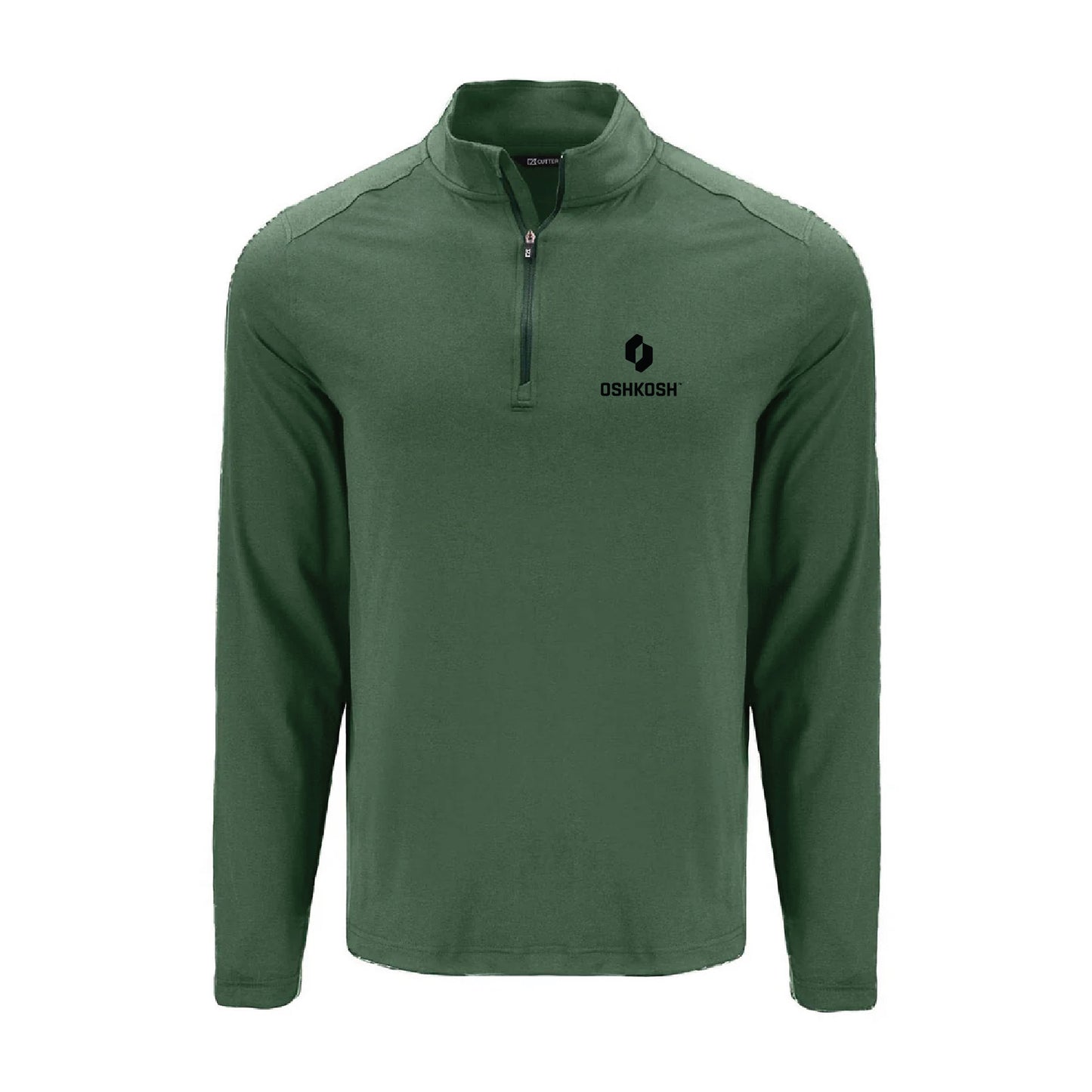 Men's C&B Coastline 1/4 Zip - Hunter Green