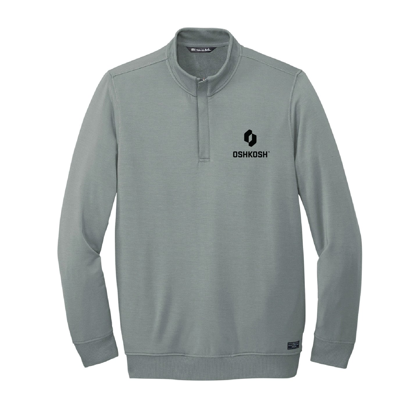 Men's TravisMathew Newport 1/4-Zip Fleece - Quiet Shade Grey