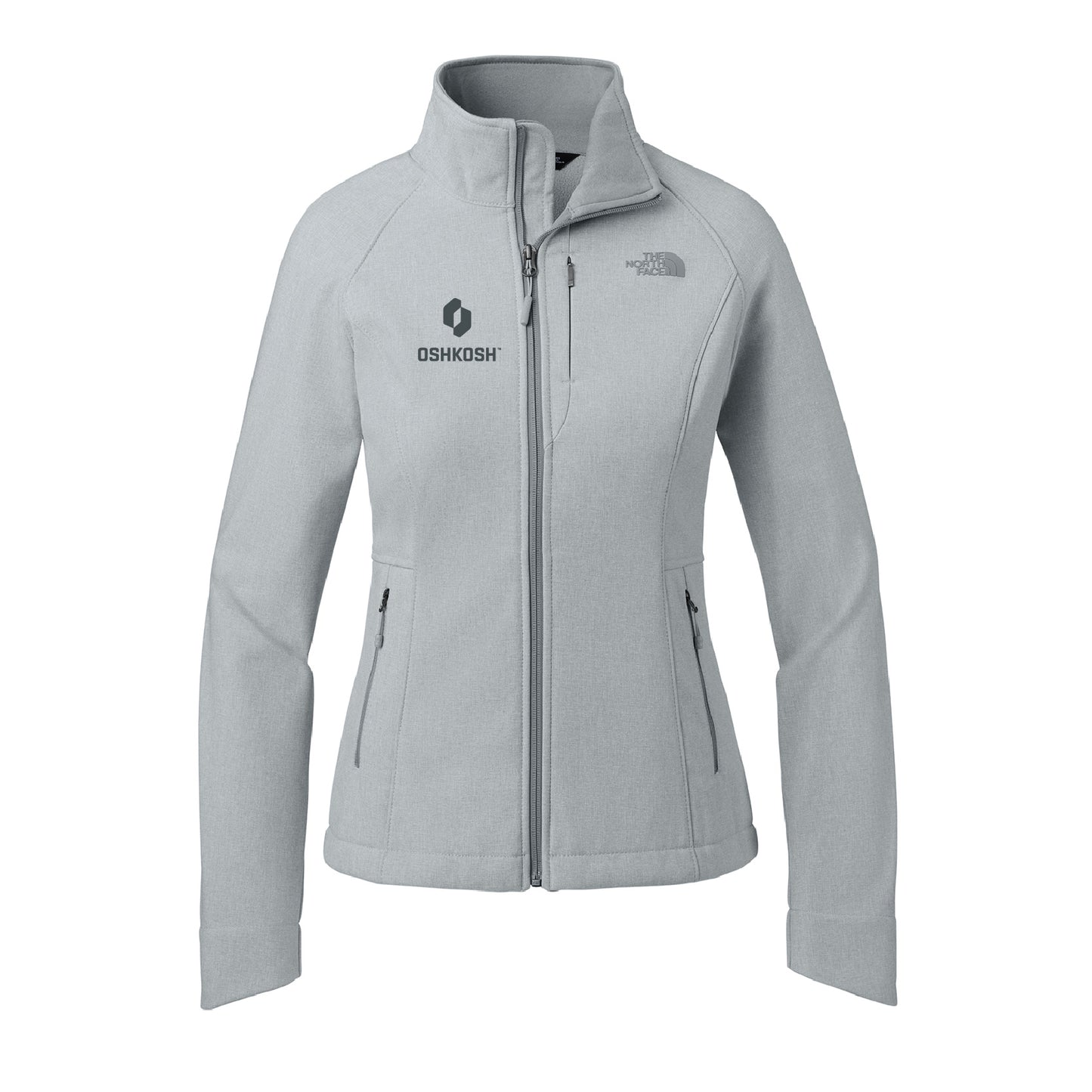 Women's The North Face Apex Barrier Soft Shell Jacket - Light Grey Heather