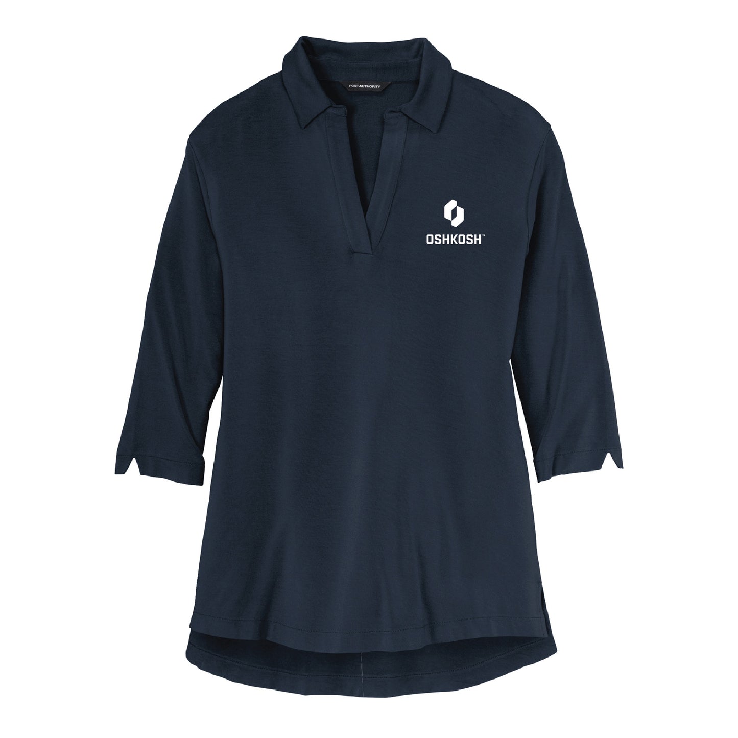 Women's Luxe Knit Tunic - River Blue Navy