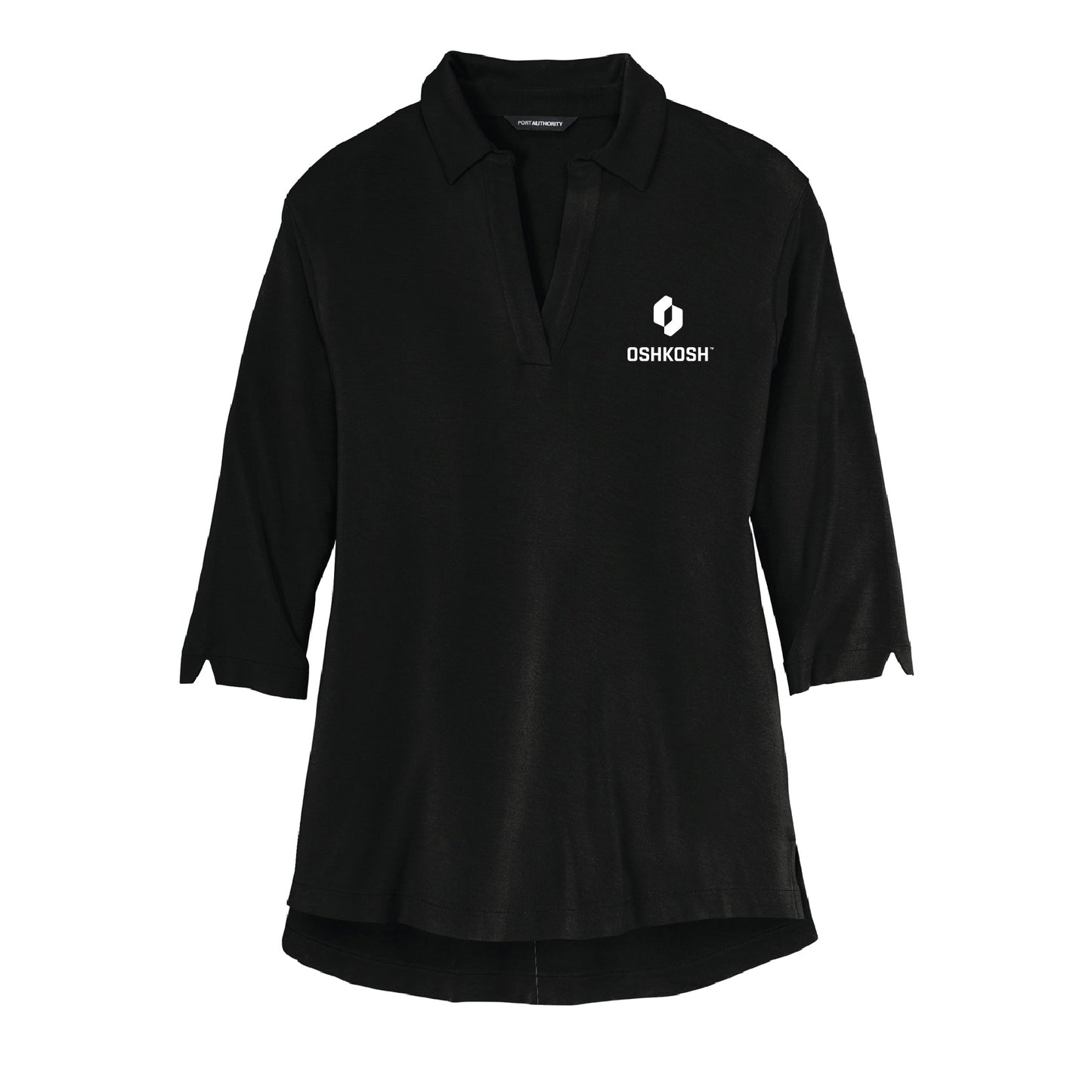 Women's Luxe Knit Tunic - Deep Black