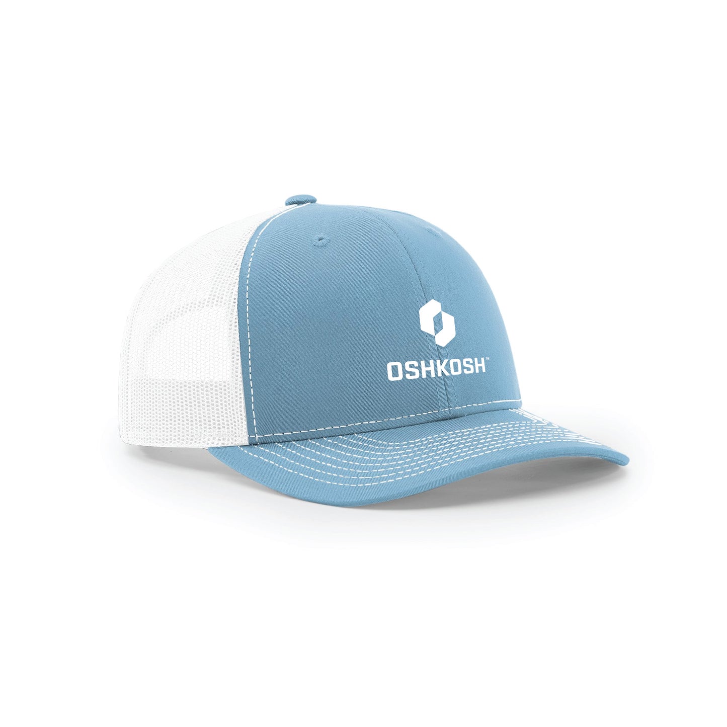 Richardson Classic Trucker Cap - Columbia Blue / White