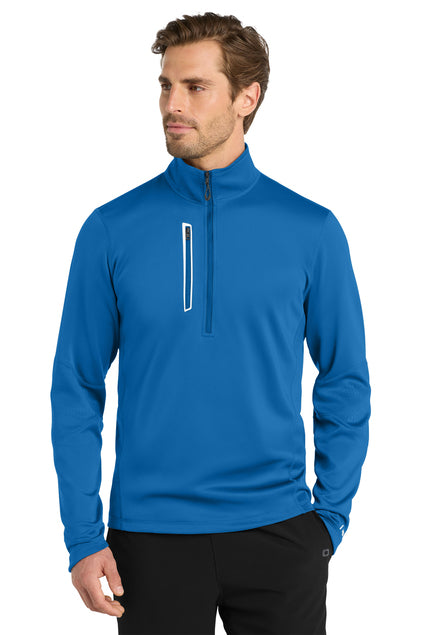 Men's OGIO Fulcrum 1/4 Zip - Electric Blue