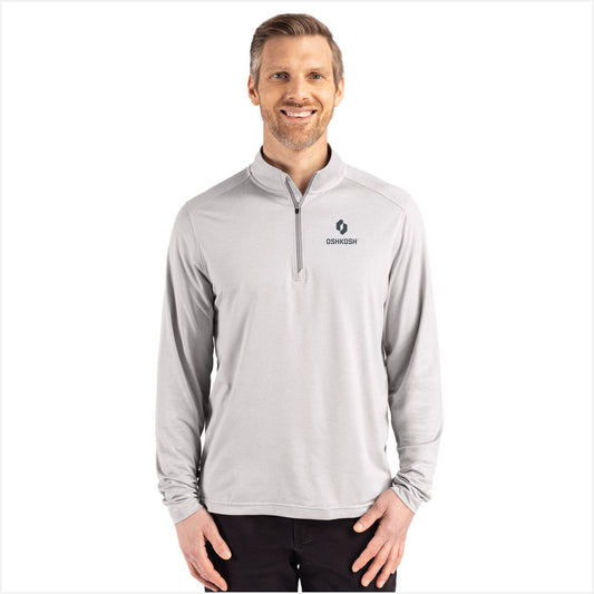 Men's C&B Coastline 1/4 Zip - Concrete