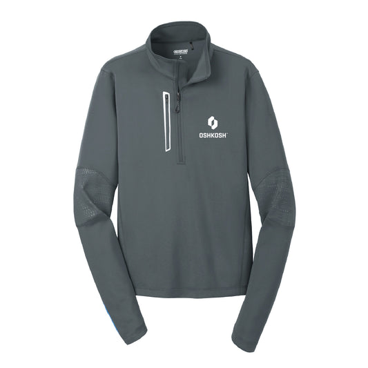 Men's OGIO Fulcrum 1/4 Zip - Gear Grey