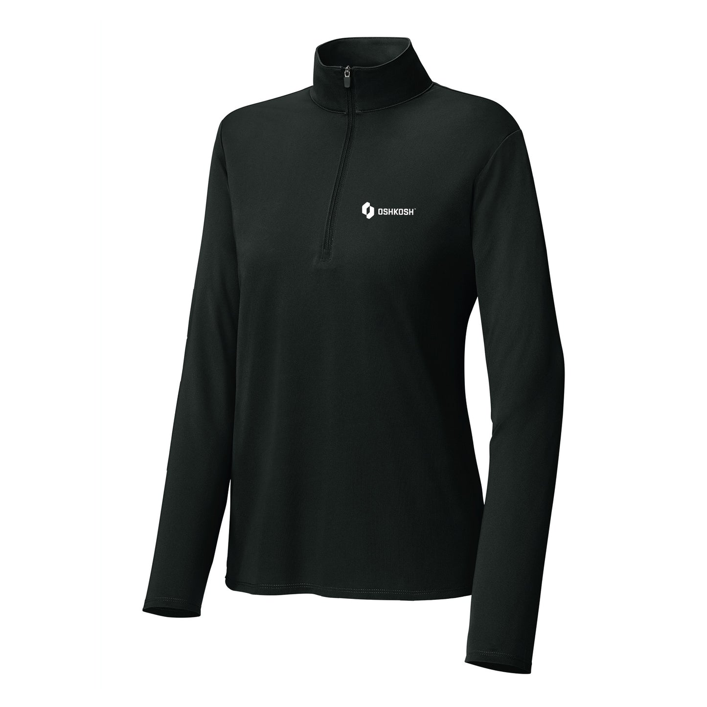 Women's Micropique Sport-Wick 1/4-Zip - Black