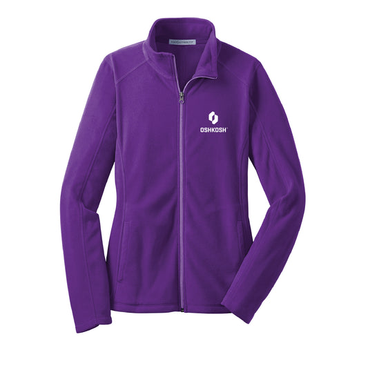 Women's Microfleece Jacket - Amethyst Purple