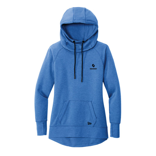 Women's New Era Triblend Hooded Sweatshirt - Royal Heather
