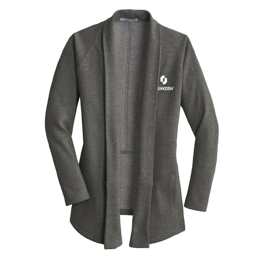 Women's Interlock Cardigan - Charcoal Heather