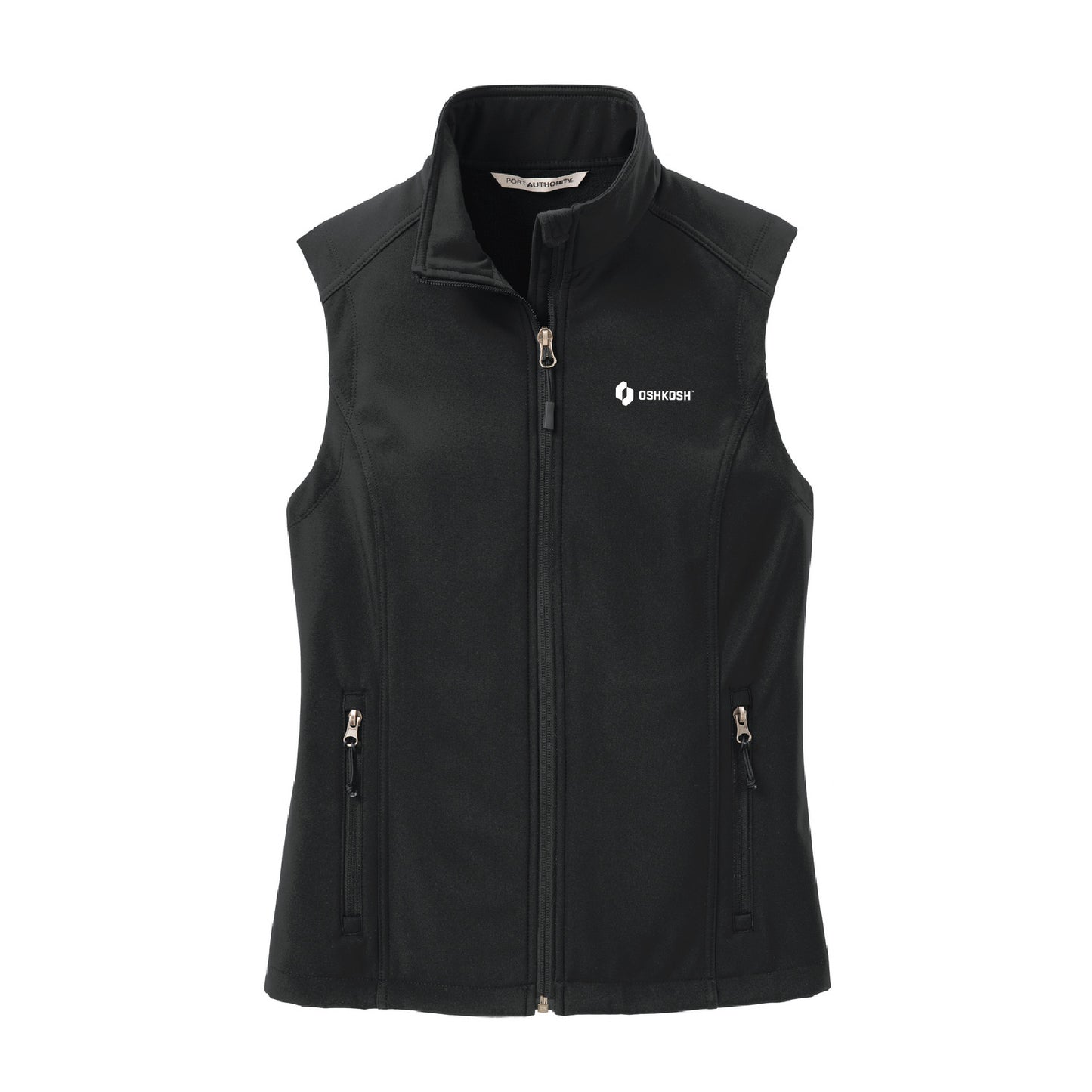 Women's Soft Shell Vest - Black