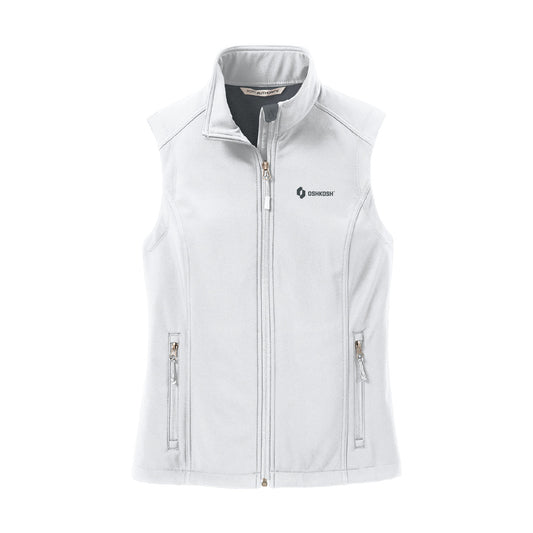 Women's Soft Shell Vest - Marshmallow