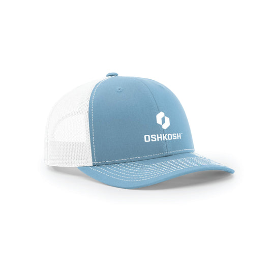 Richardson Classic Trucker Cap - Columbia Blue / White